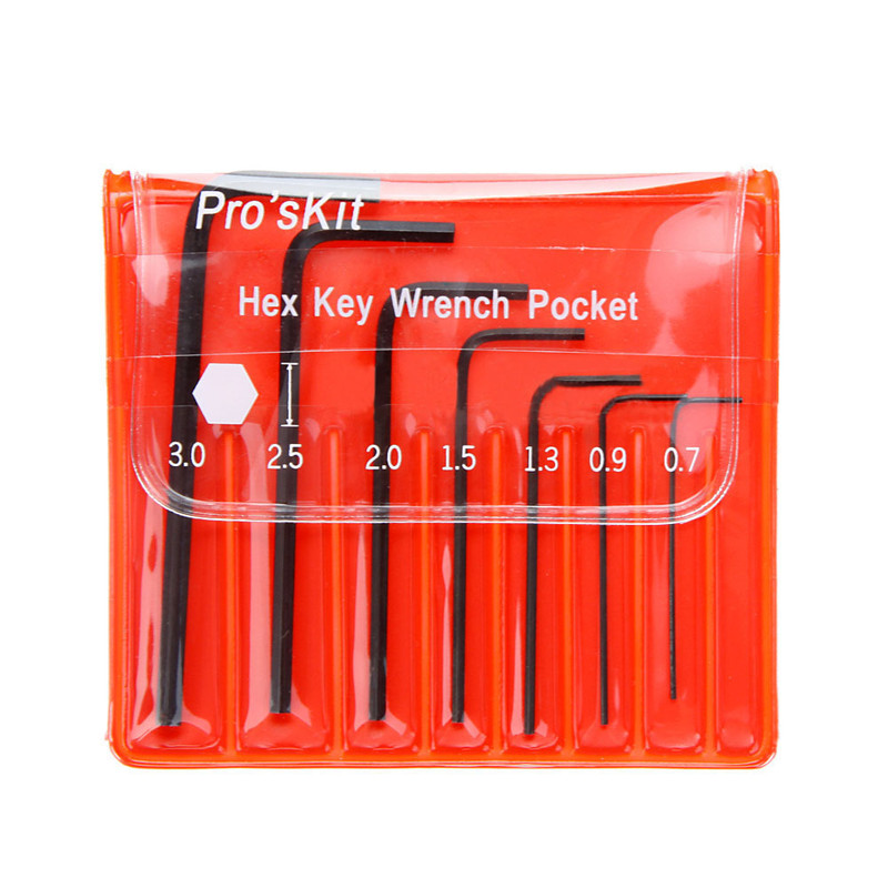 آچار آلن پروسکیت مدل 8pk-022 مجموعه 7 عددی