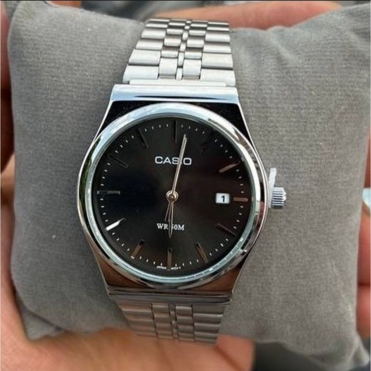 ساعت مچی مردانه کاسیو CASIO وینتیج رنگ بندی بند استیل رنگ ثابت کد2331