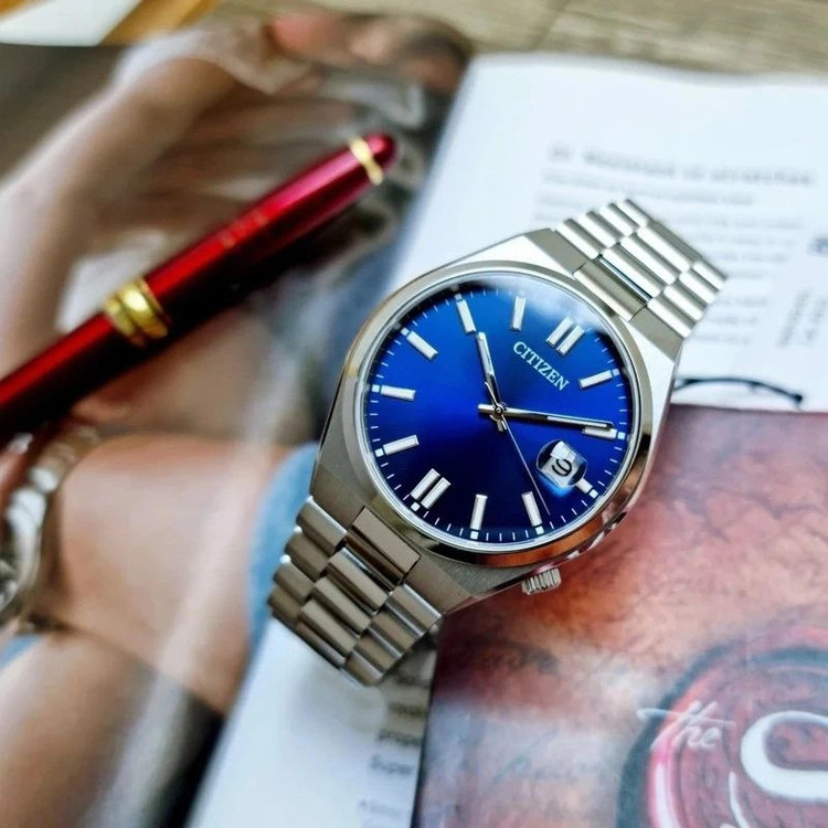 ساعت مچی مردانه سیتیزن اورجینال روزشمار فعال رنگ ثابت ضداب کیفیت بینظیرCITIZEN