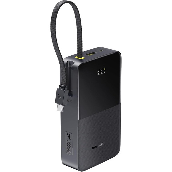 پاوربانک 22.5 وات بیسوس مدل ENERFILL PPBD2P-2020  ظرفیت 20000 میلی آمپر ساعت به همراه کابل USB-C