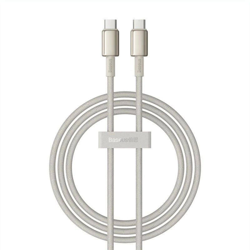 کابل USB-C بیسوس مدل Tungsten 100W طول 1 متر
