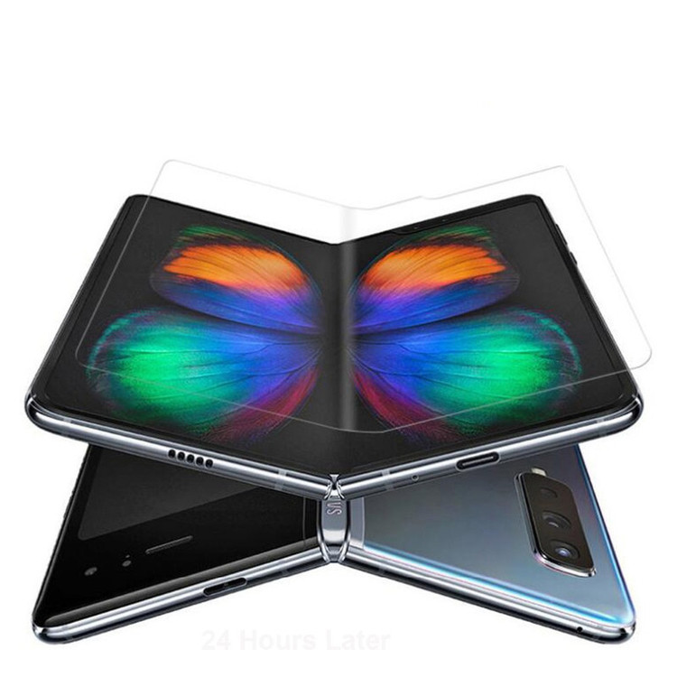 محافظ صفحه نمایش بوف مدل Hydrogel مناسب برای گوشی موبایل سامسونگ Galaxy Z Fold 4 به همراه محافظ پشت گوشی