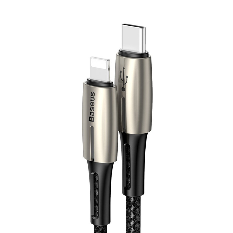 کابل تبدیل USB-C به لایتنینگ باسئوس مدل CATLRD-01 طول 1.3 متر