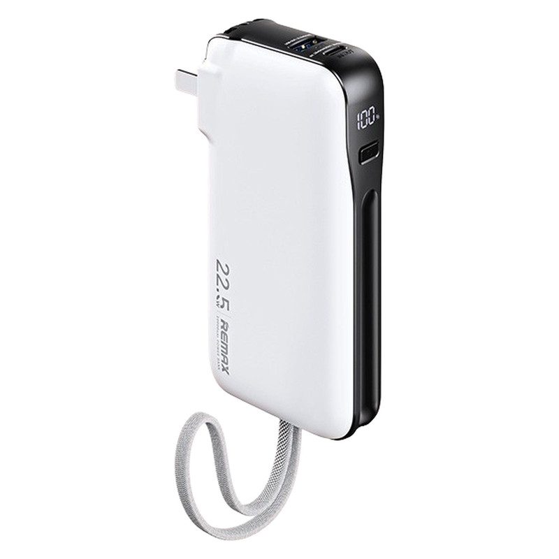 پاوربانک ریمکس مدل RPP-35-20W+22.5W-TYPE-C Cabled ظرفیت 10000 میلی آمپرساعت