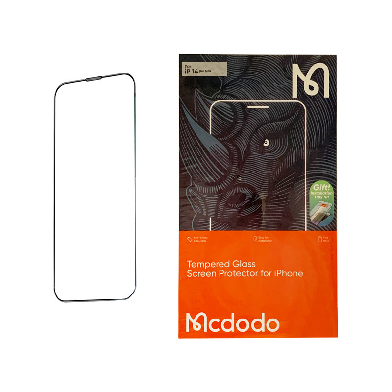 محافظ صفحه نمایش مک دودو مدل PF-4305 مناسب برای گوشی موبایل اپل IPhone 14 Pro Max