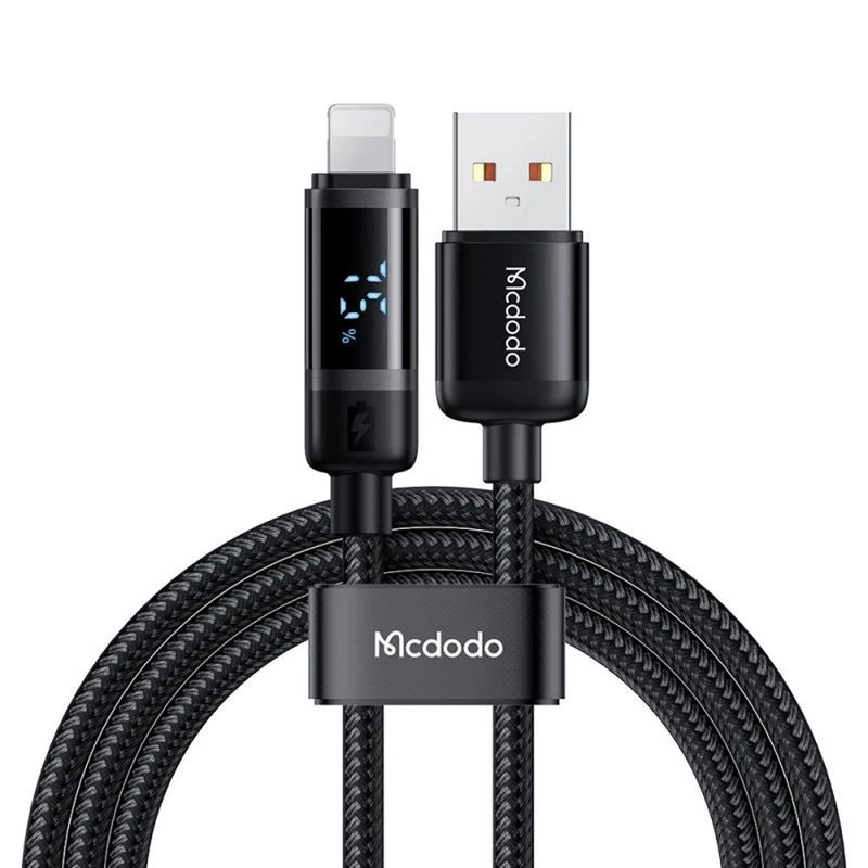 کابل USB به لایتنینگ مک دودو مدل DIGITAL DISPLAY طول 1.2 متر