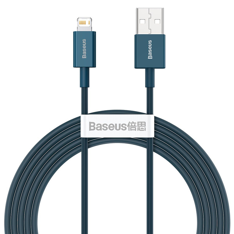 کابل تبدیل USB به لایتنینگ باسئوس مدل Superior طول 2 متر