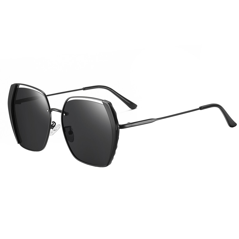 عینک آفتابی پروانه ای زنانه مدل P2205T1-1 Polarized Obsidian