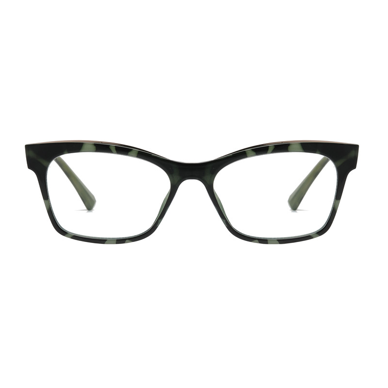 فریم عینک طبی گربه ای مدل TJ835C558P81 مناسب برای صورت گرد و بیضی
