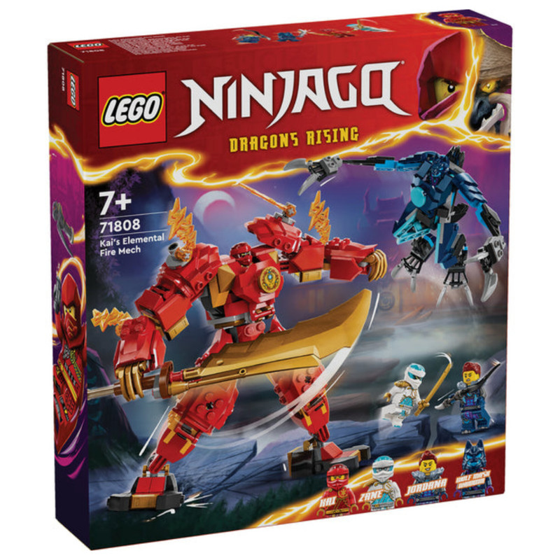 لگو سری نینجاگو مدل Kai's Elemental Fire Mech کد 71808