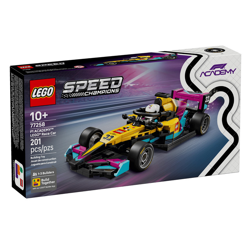 لگو 201 تکه سری اسپید مدل F1 Academy Lego Race Car کد 77258