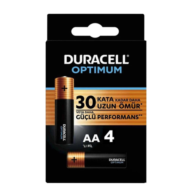 باتری قلمی دوراسل مدل OPTIMUM-30Kata بسته چهار عددی
