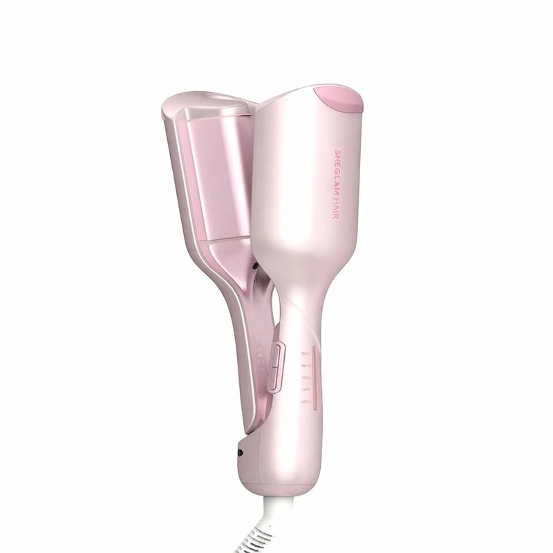 فر کننده مو شیگلم مدل cuppid,s charm Beach Babe Hair Waver سایز 25 با پوشش سرامیک و تنظیم دما تا 210 درجه
