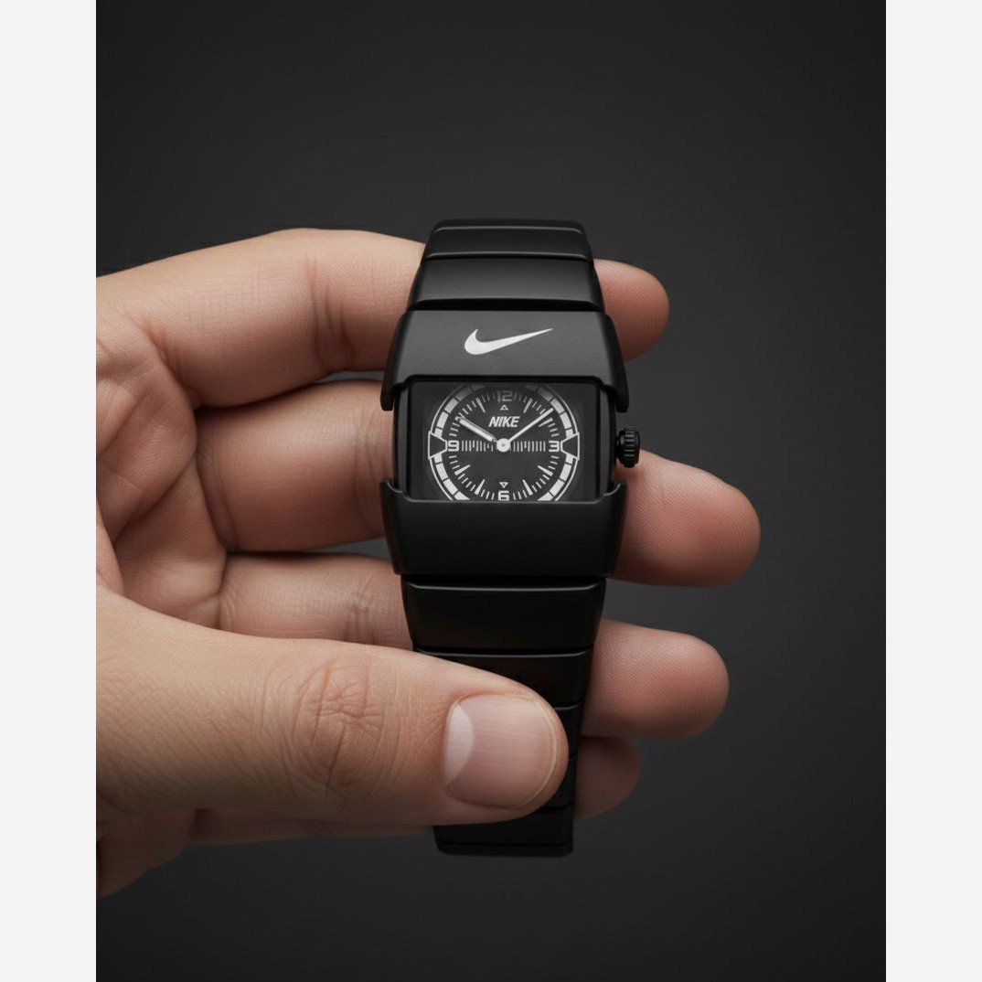 ساعت نایک اصلی اسپرت ساعت ترند NIKE فول مشکی مردانه کربنی