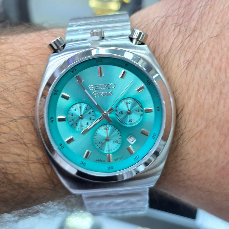 ساعت مچی مردانه سه موتوره فعال کرنوگراف مدلSeiko Grand