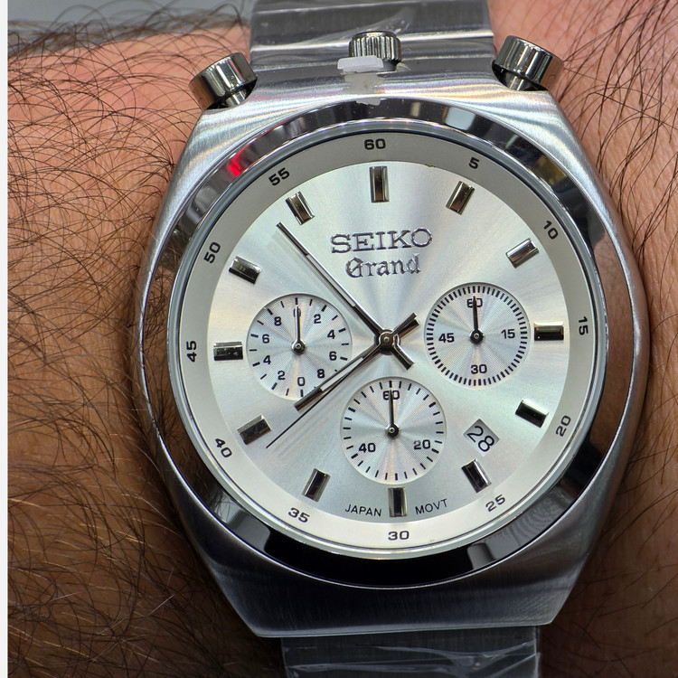 ساعت مچی مردانه سه موتوره فعال کرنوگراف مدلSeiko Grand