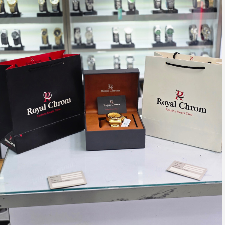 ساعت مردانه رویال کروم (Royal Chrom) اورجینال شرکتی