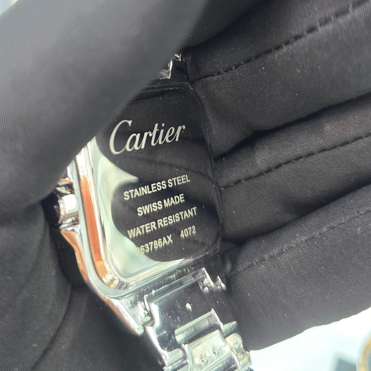 ساعت مچی مردانه کارتیه Cartier عدد رومی