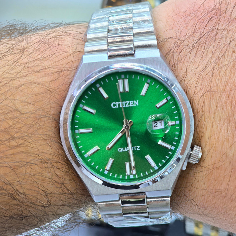 ساعت مچی مردانه سیتیزن Citizen رنگ ثابت سیلور
