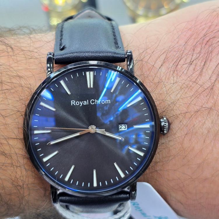 ساعت مچی مردانه رویال کروم (Royal Chrom) شرکتی