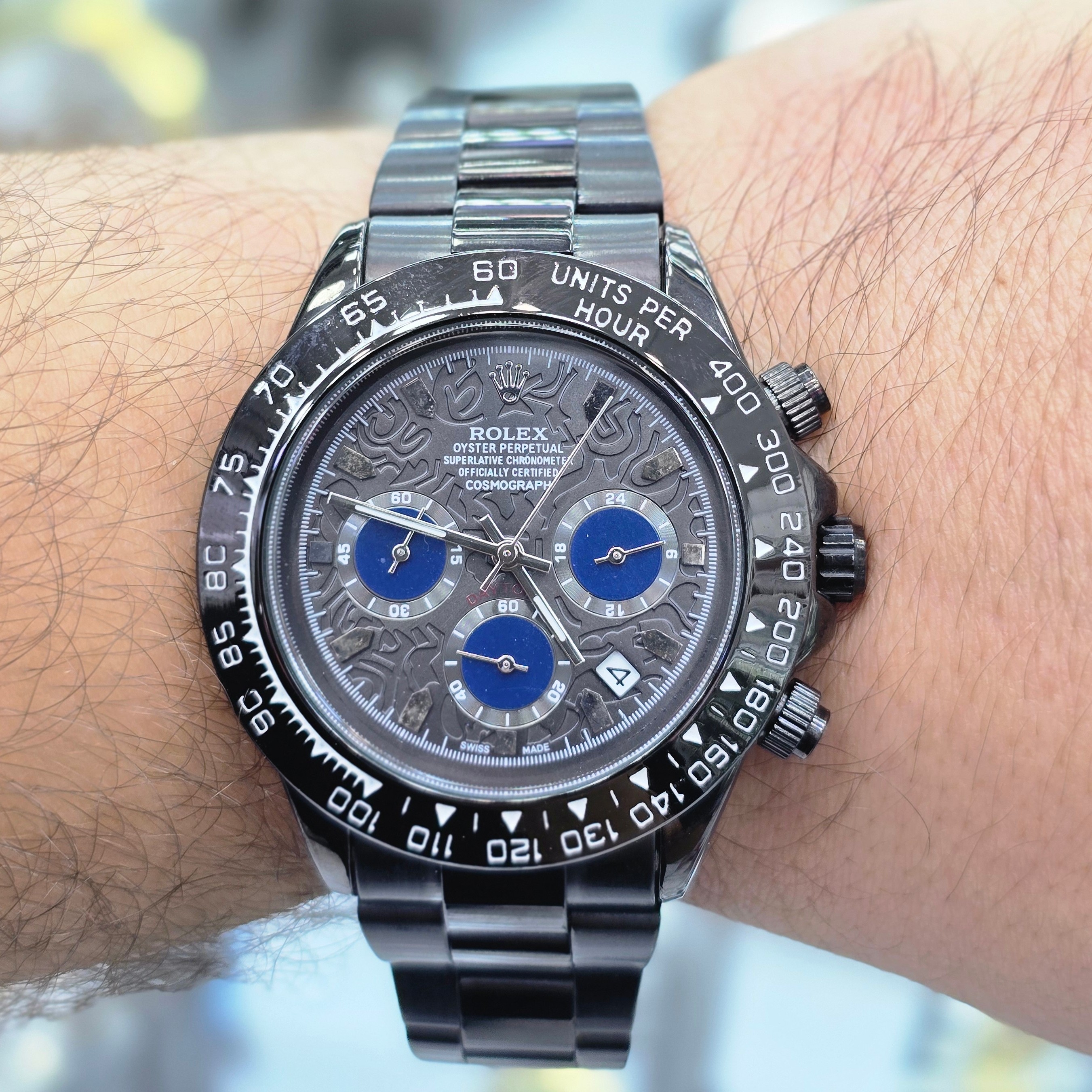 ساعت مچی مردانه رولکس (Rolex) سه موتوره کرنوگراف