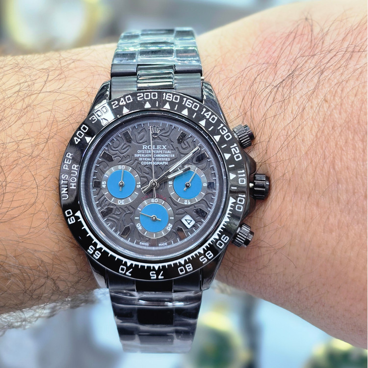 ساعت مچی مردانه رولکس (Rolex) سه موتوره کرنوگراف