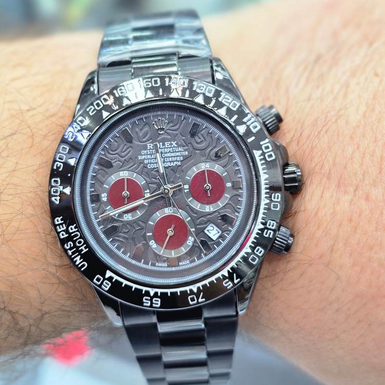 ساعت مچی مردانه رولکس (Rolex) سه موتوره کرنوگراف