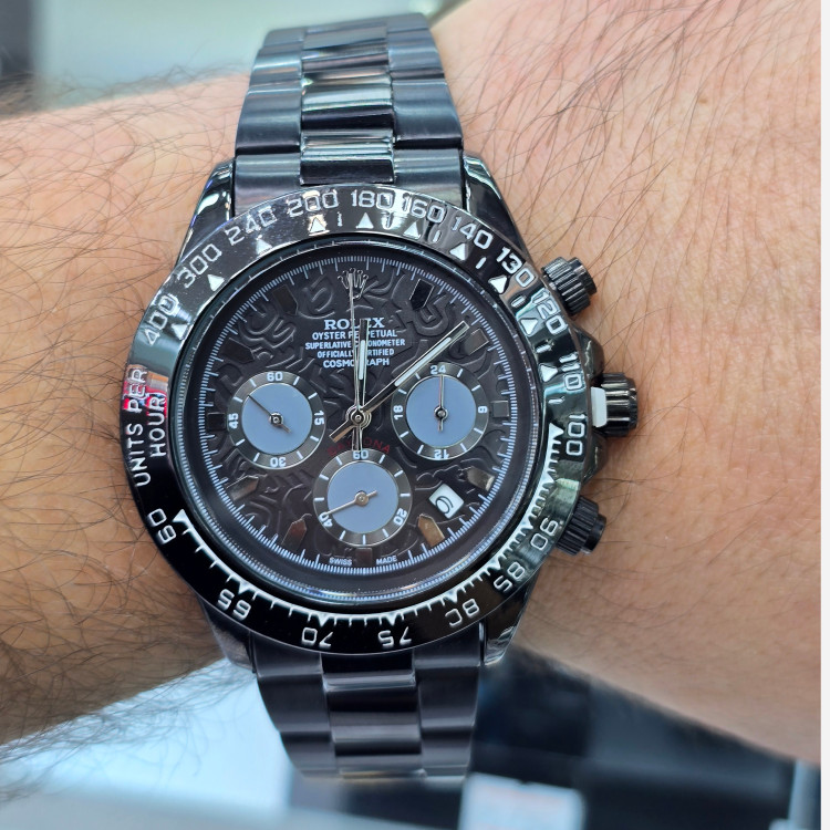 ساعت مچی مردانه رولکس (Rolex) سه موتوره کرنوگراف
