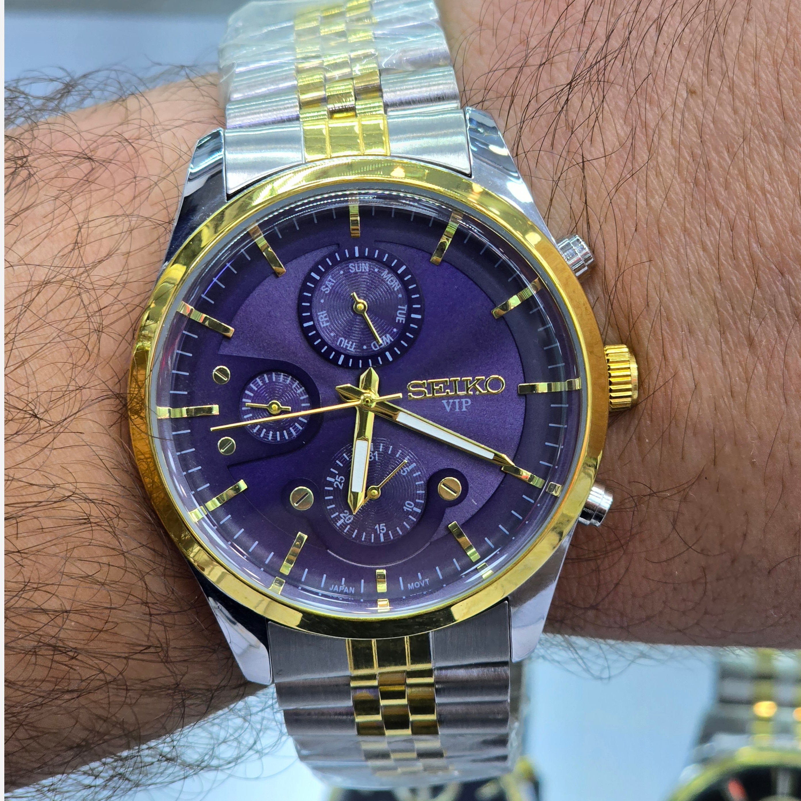 ساعت مچی مردانه سیکو (Seiko) سه موتوره