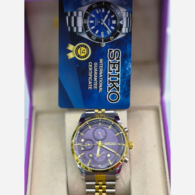 ساعت مچی مردانه سیکو (Seiko) سه موتوره