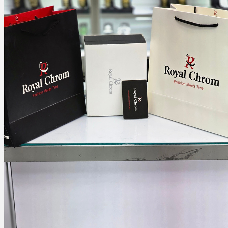 ساعت مچی مردانه رویال کروم(Royal Chrom)سبز یشمی