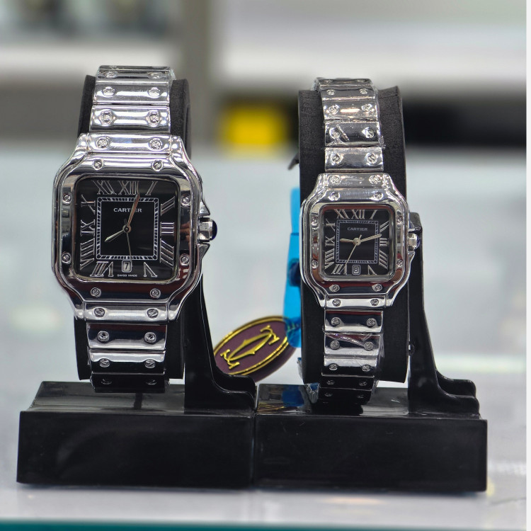 ست ساعت مچی کارتیر (Cartier) مدل سانتوس