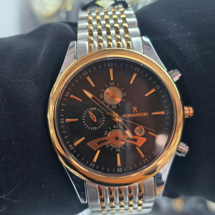 ساعت مچی مردانه رومانسون Romanson ژاپن رنگ ثابت