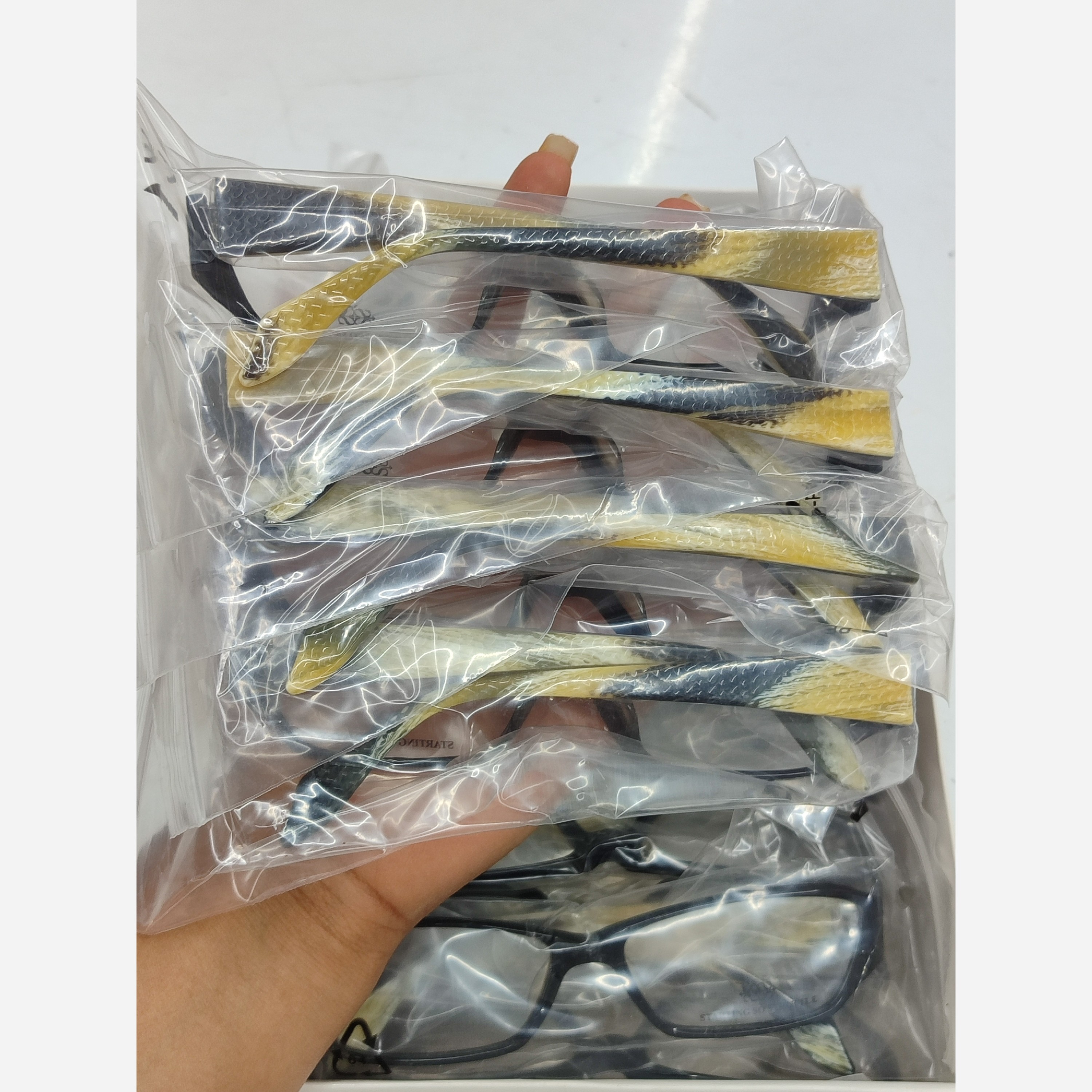 فریم عینک طبی کاچویی لولا فلز عمده 20 تایی