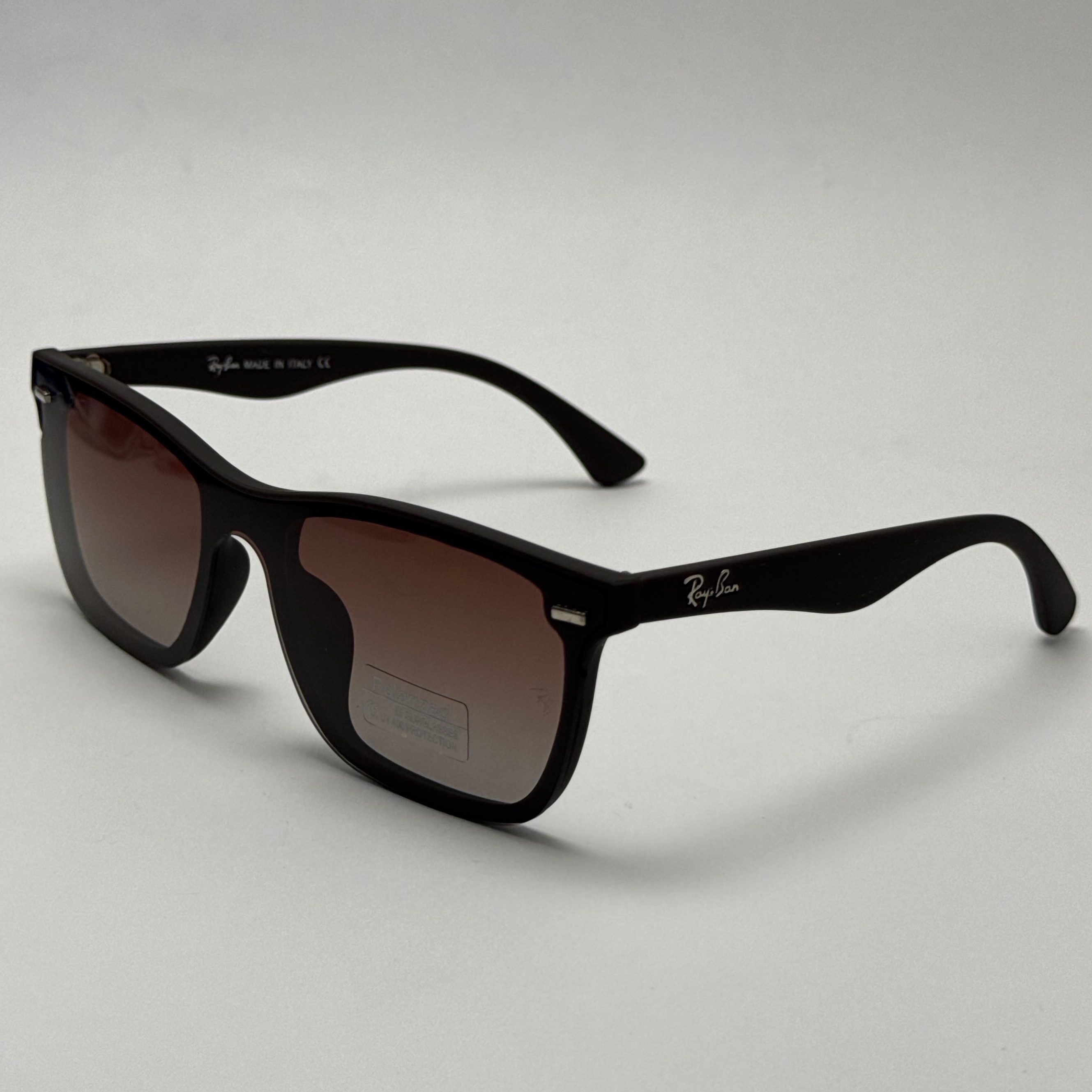 عینک آفتابی پلاریزه ریبن rayban قهوه ای کد p2222