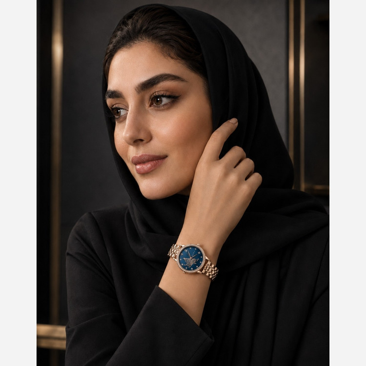 ساعت زنانه فول استیل رنگ ثابت برند شرکتی Great Writer