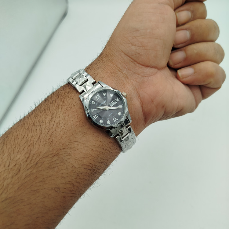 ساعت ست استیل برند شرکتی لانگبو در 2 رنگ،ورق بزنید