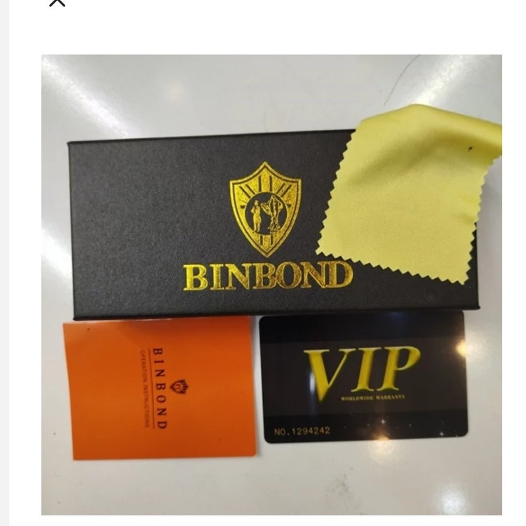 ساعت مردانه تمام استیل اورجینال بین باند BINBOND دارای جعبه اورجینال