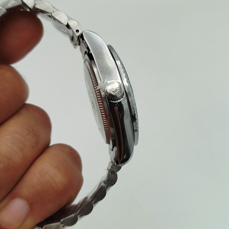 ساعت مردانه تمام استیل رولکس دراگون