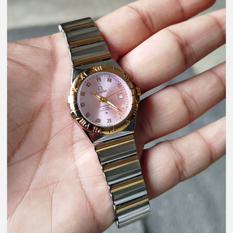 ساعت زنانه استیل امگا کانستلیشن 3
