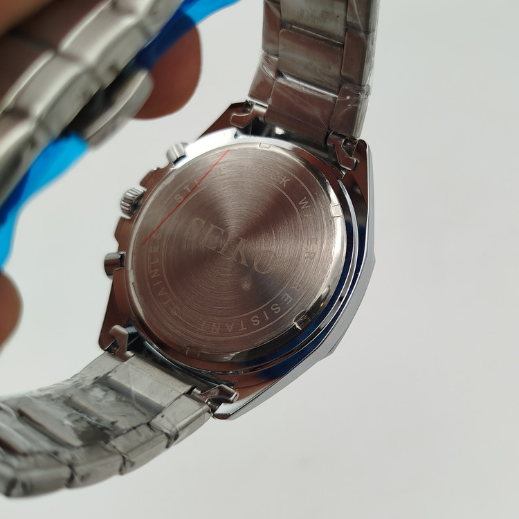 ساعت تمام استیل سیکو SEIKO سه موتور فعال رنگ ثابت