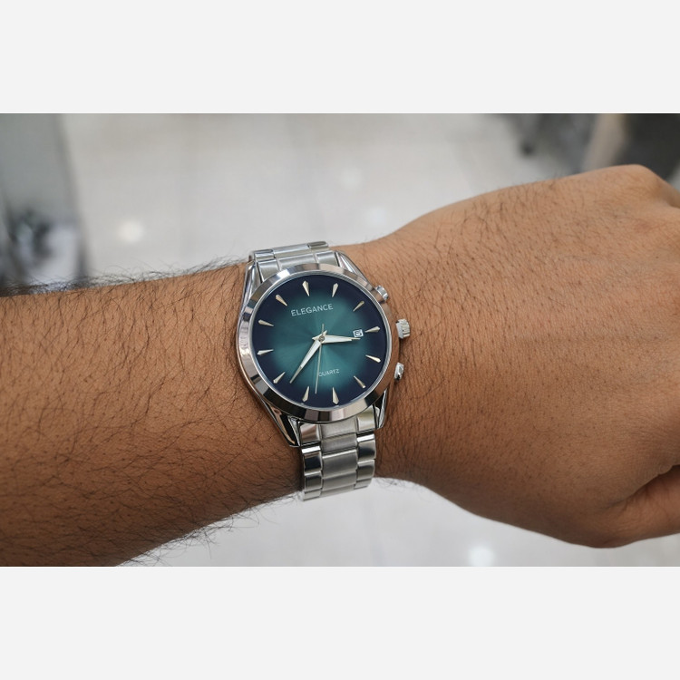 ساعت مردانه کلاسیک استیل الگانس ، موجود در 2 رنگ
