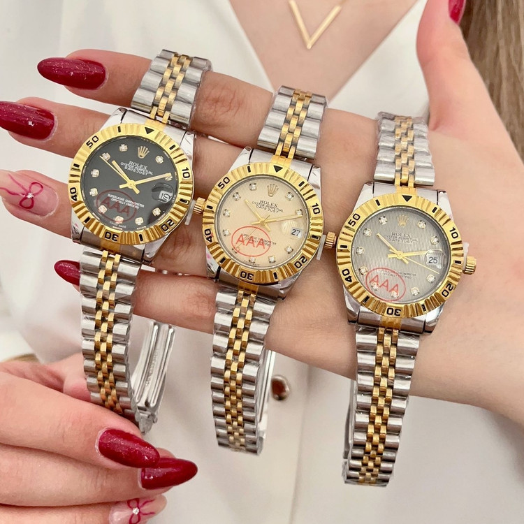 ساعت رولکس Rolex دیت جاست زنانه با کیفیت بالا