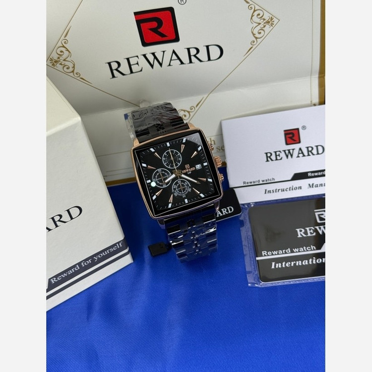 ساعت مچی مردانه ریوارد reward اورجینال بند مشکی