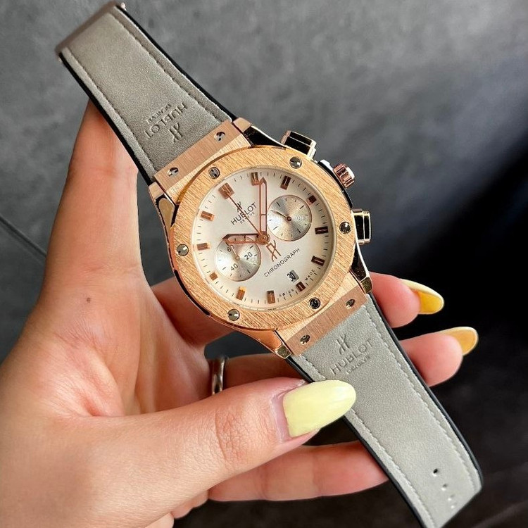 ساعت مردانه هابلوت کرنوگراف hublot با قفل کلیپسی
