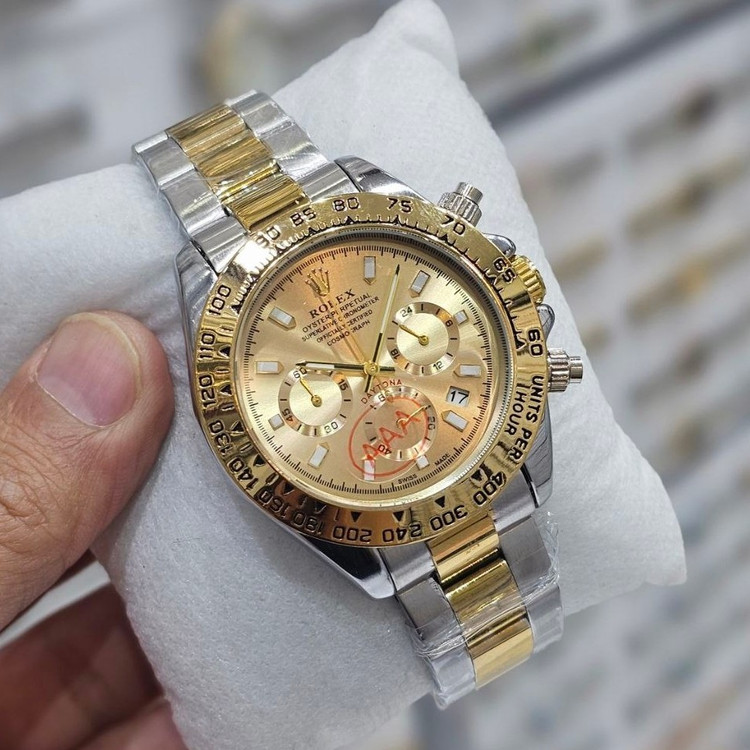 ساعت رولکس مردانه کرنوگراف rolex دیتونا شیشه کریستالی ارسال رایگان
