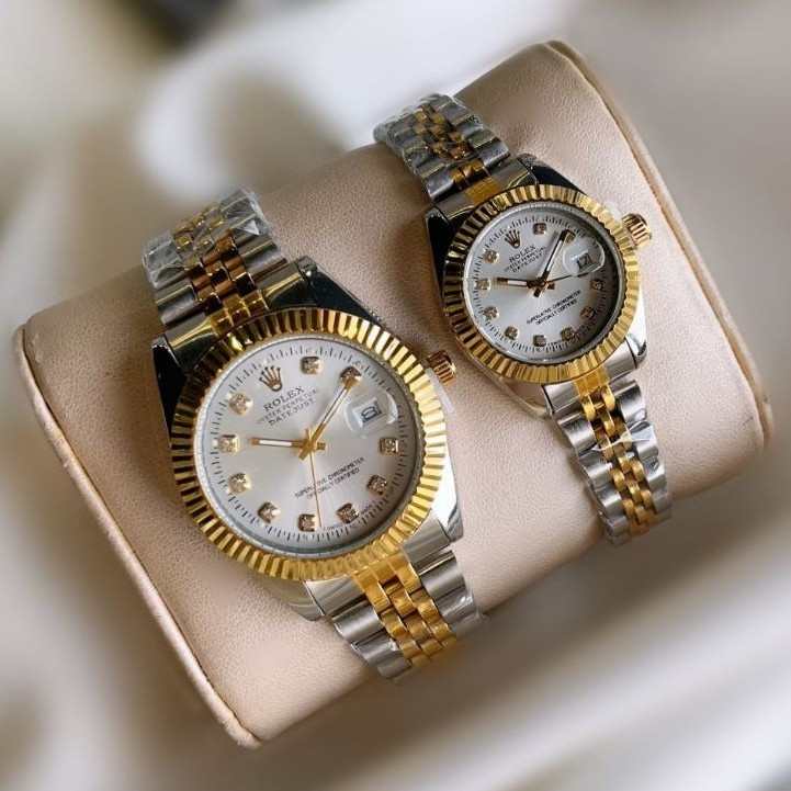 ساعت رولکس مردونه و زنونه کیفیت درجه یک استیل رنگ ثابت rolex