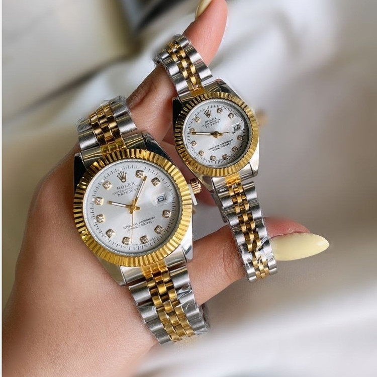 ساعت رولکس مردونه و زنونه کیفیت درجه یک استیل رنگ ثابت rolex