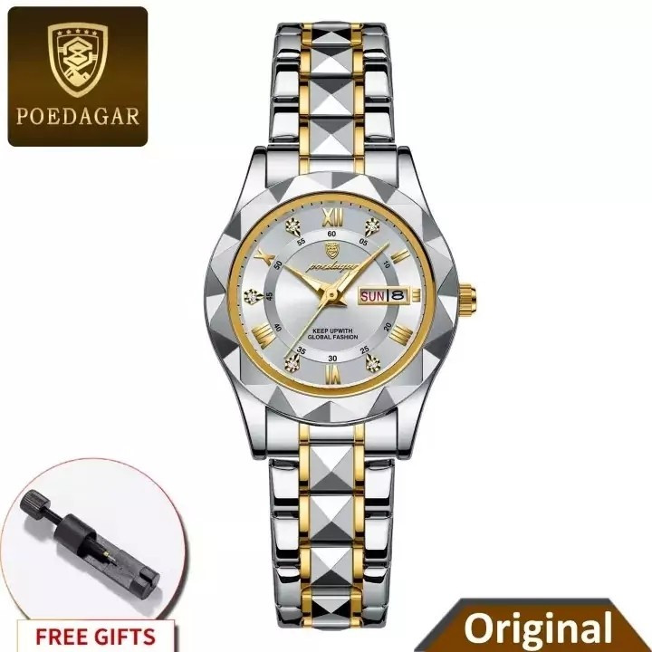 ساعت مچی زنانه اورجینال پوداگار poedagar با کیفیت