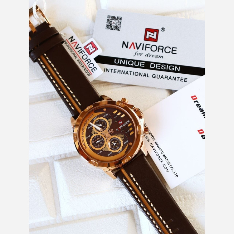 ساعت مردونه اورجینال نیوی فورس NAVIFORCE اصل موتور ژاپن